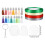 1Conjunto Blanks Acrílico Círculo Transparente Para Decoração DIY 3