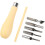 Lino Cutting Tool with Interchangeable Head, Lino Cutting Tool Kits, Linoleum Cutter for Printing Graphics, Engraving Setting 3