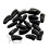 20Pcs Black Cat Claw Caps Nail Covers Durable Pet Scratch Guard 3