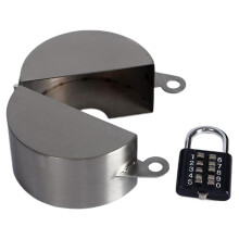 Outdoor Faucet Lock Set With Cover And Code Lock, 304 Stainless Steel Hose Bib, Prevents Yard Water Theft