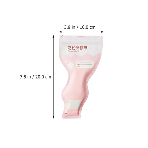 32Pz Borse Conserva Latte Sigillate Usa E Rosa 1
