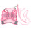 1Conjunto Arnês E Rosa Para Cães Com Material Durável 5