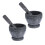 2Ensemble Mortier Cuisine Ergonomique Facile Nettoyage 1