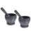 2Ensemble Mortier Cuisine Ergonomique Facile Nettoyage 5