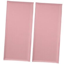 2Ud Pegatinas Pared PVC Rosa Para Habitación Niños Y Protección