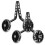 2Pares De Para Bike PP E Preto 9