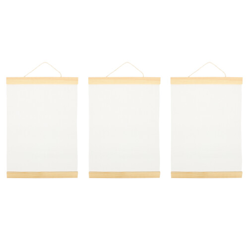 3Ud Tableros De Lienzo Para Madera Y Tela Multicolor