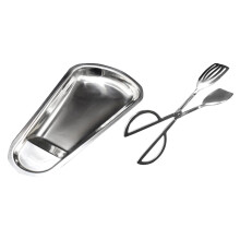 1Set & Steak Clamp Für Outdoor Bbq Silber