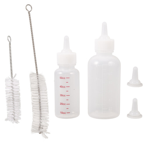 1Conjunto Mamadeira Pet Reutilizável Assortida Para E