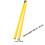 3Pcs Versatile Yellow Sport Training Poles Foldable Agility Rods 2