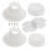 2Ud Tapa Ventilación Rv PP Para Y Caravanas 8