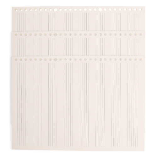 3Pièces Carnet Clefs De Papier Pour Facile