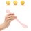 1Pc Pink Silicone Baby Training Spoon Creative Durable Feeding Aid 7