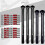 Seatpost Para De Negro Antióxido En Aluminio 5