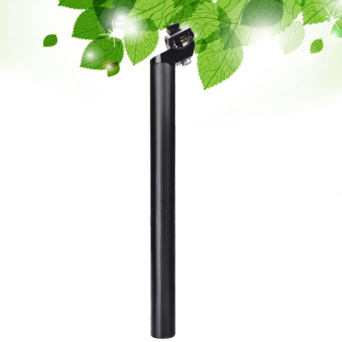 Seatpost Para De Negro Antióxido En Aluminio 1