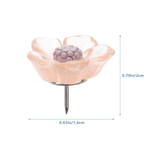 20St Kleurrijke Delicate Pushpins Multi-Functioneel Voor Office En DIY 1