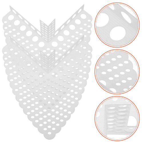 5Pcs Durable Plastic Wall Corner Protector for Household Wall Edges 1