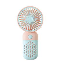 Portable Pocket Sized Personals Fan BuiltIn Battery USB Rechargeable Silent Motor Handheld