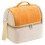 Isolé Déjeuner Orange Portable Pour Bureau Plein Air 4