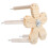 Poleiro De Para Gaiolas Com Brinquedo Para Pássaros 7