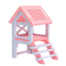 Casita De Bambú Para Hamster Con Y