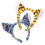 2Ud Diadema De Animal De Peluche Para Disfraz 9