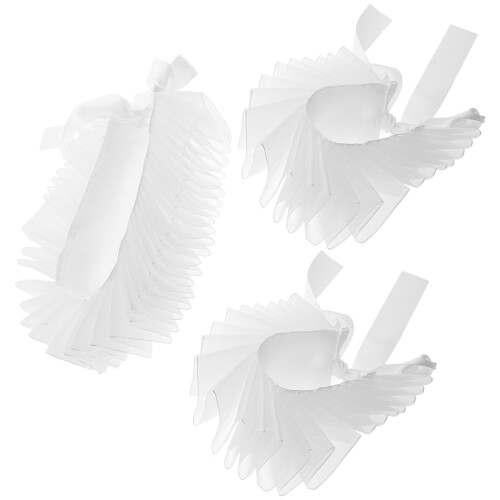 1Set Witte Halskraag Met Polyester Renaissance Mode