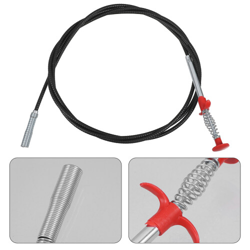 5Ud Herramienta Flexible De Y ABS Para Limpieza Y Drenaje 2