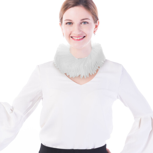 1Set Witte Halskraag Met Polyester Renaissance Mode 2