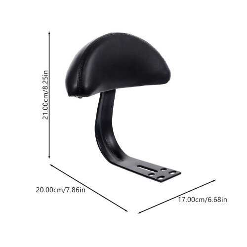 2Pièces Siège Dossier Enfant Noir Mousse Confort 1