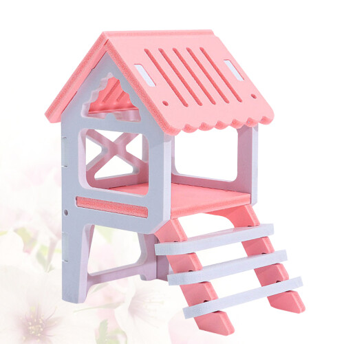 Casita De Bambú Para Hamster Con Y 2