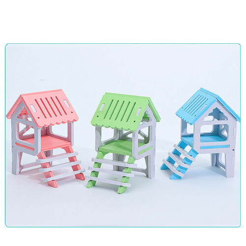 Casita De Bambú Para Hamster Con Y 1