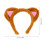 3Pz Cerchietti Arancioni Orecchie Set Cosplay 2