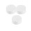 3Pcs White Compressed Disposable Towels Portable Cotton Face Use 5