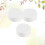 3Pcs White Compressed Disposable Towels Portable Cotton Face Use 9