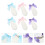 3Pares Horquillas Decorativas De De Multicolor 7