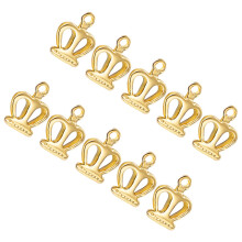30Stk Leichte Kupfer Kronen Zubehör Für Haarband Schmuck DIY Basteln