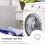 2St Flexibele Afvoerslang Wit Voor Wasmachine En Ventilatie 9
