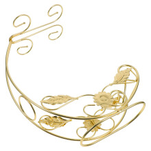 Gouden Ijzeren Wijnbeker Droogrek Met Stijlvol Vintage Design