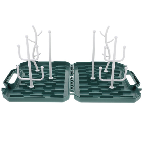 Rack Séchage Vert Compact En PP Pour Usage 1