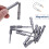 Μύτη κατσαβιδιού Torx με εξαγωνικό στέλεχος 1/4 ίντσας, μαγνητική μύτη ασφαλείας Torx 4