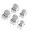 25Ud Adaptador De Cable Impermeable Y Ajustable De Nylon Duradero 2