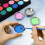 30Pz Palette in Acciaio Resistente Argento Per 7