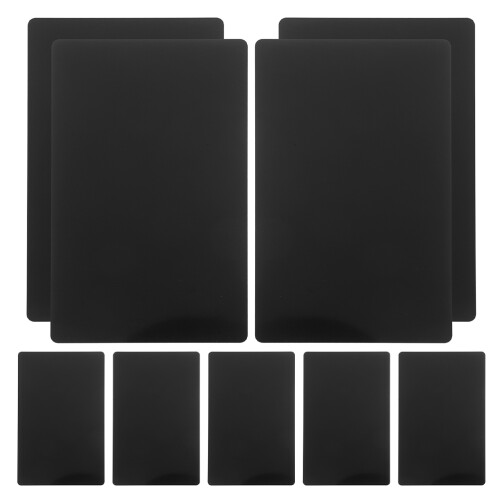 100Ud Tarjetas De De Metal Negro, Para DIY 1