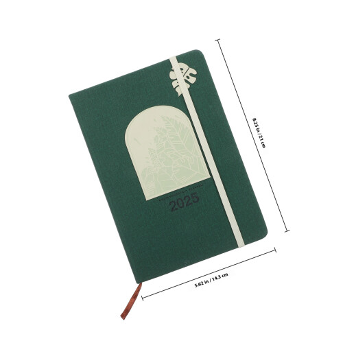 Libreta Organizadora Oscuro Cuero PU 1