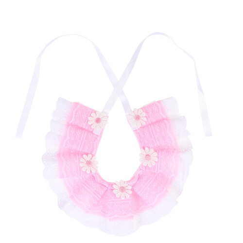 Roze Kant Halsband Halsketting En
