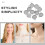 10Stk Runde Anhängertrays Silber DIY Geschenk Schmuck 9