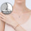 10Stk Runde Anhängertrays Silber DIY Geschenk Schmuck 10