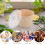 50Pcs Portable Brown Paper Take Out 6