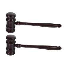 2Ud De Madera Color Café Jueces Para Rol, Y Cortes